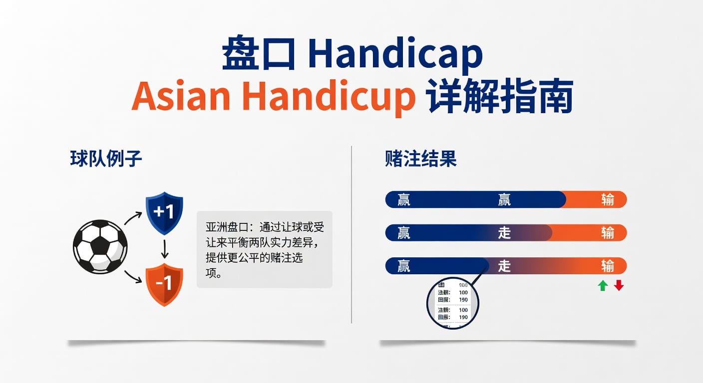 盘口 handicap asian handicap 2026世界杯竞猜指南
