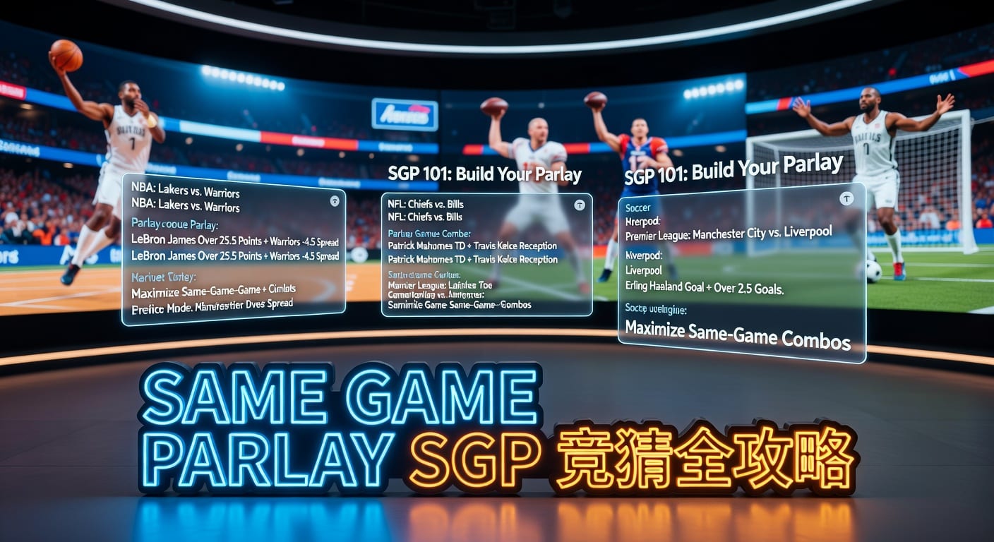 same game parlay SGP 2026世界杯投注指南