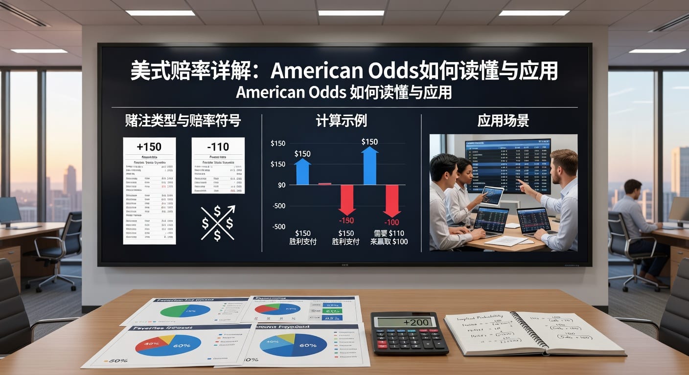 美式赔率 American Odds：资深分析师带你玩转体育投注