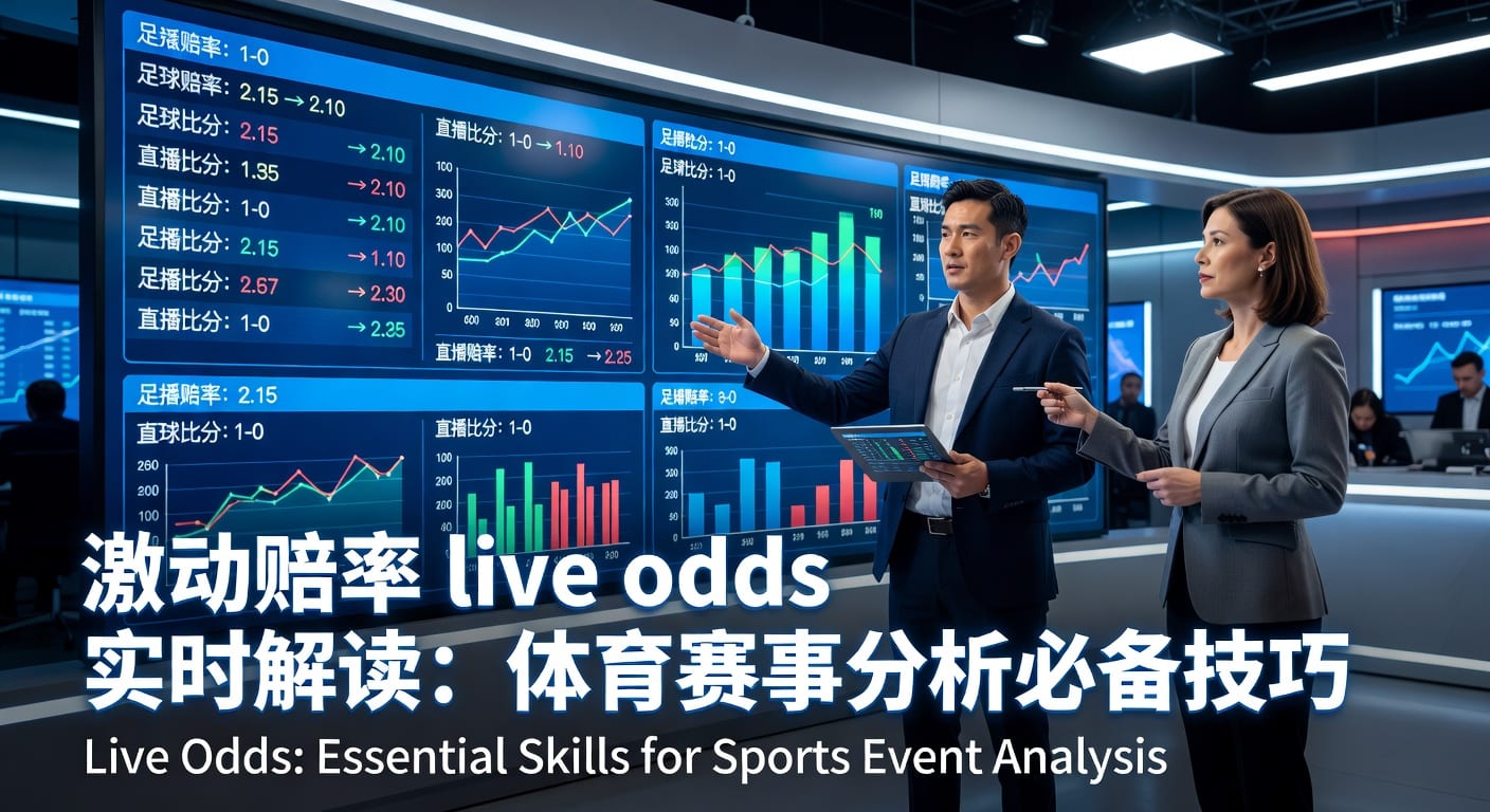 即时赔率 Live Odds：洞悉体育博彩实时变局｜资深分析师解读