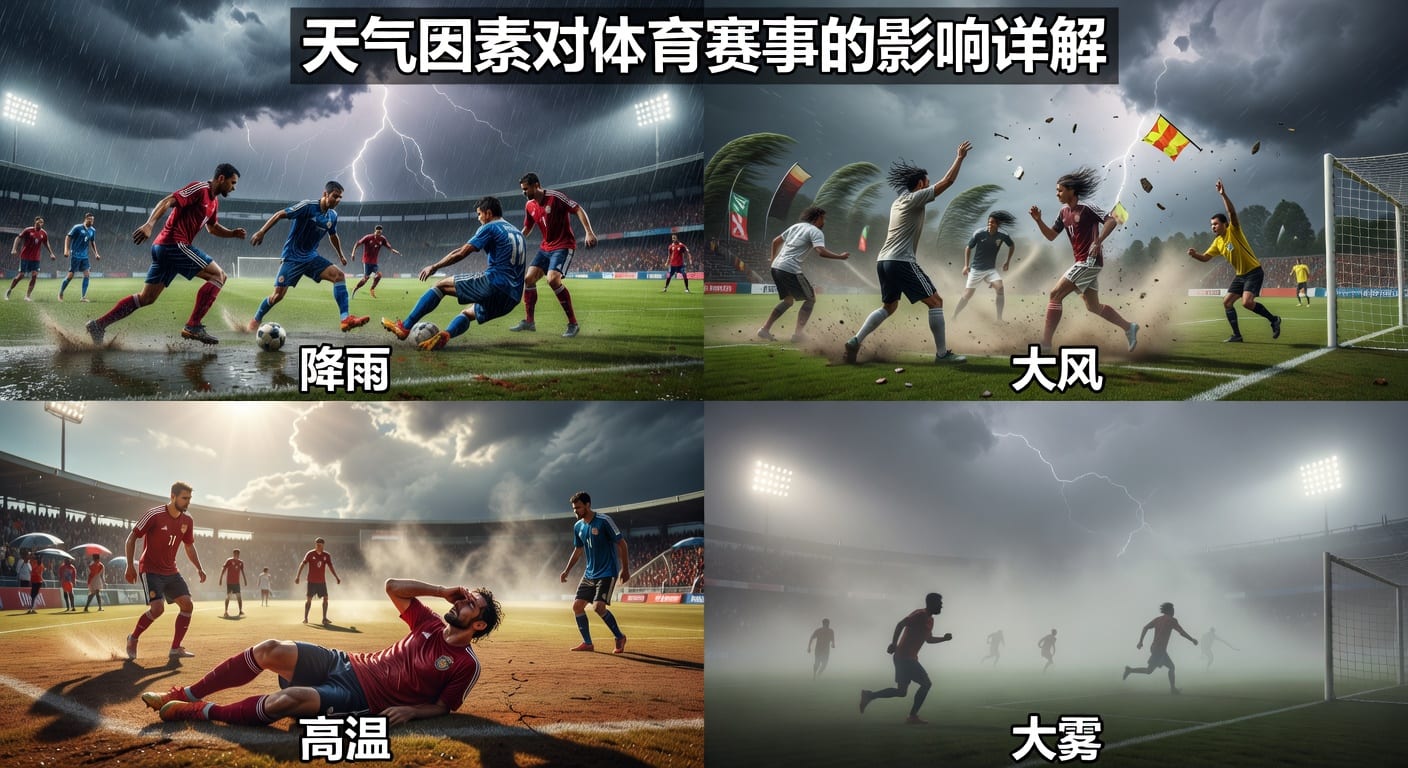 2026年世界杯投注：天气因素如何影响比赛结果与投注策略
