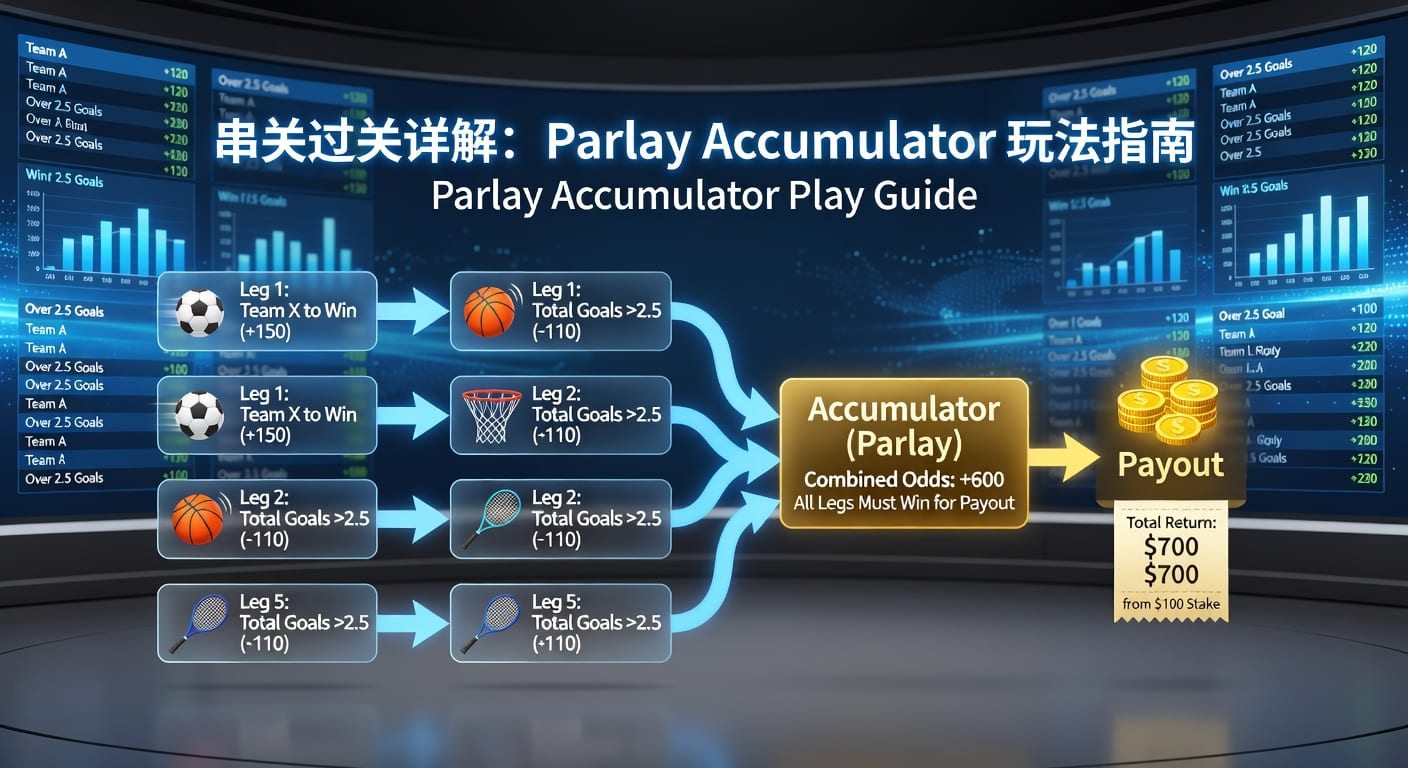 过关 Parlay Accumulator：体育博彩玩家必学的策略与技巧