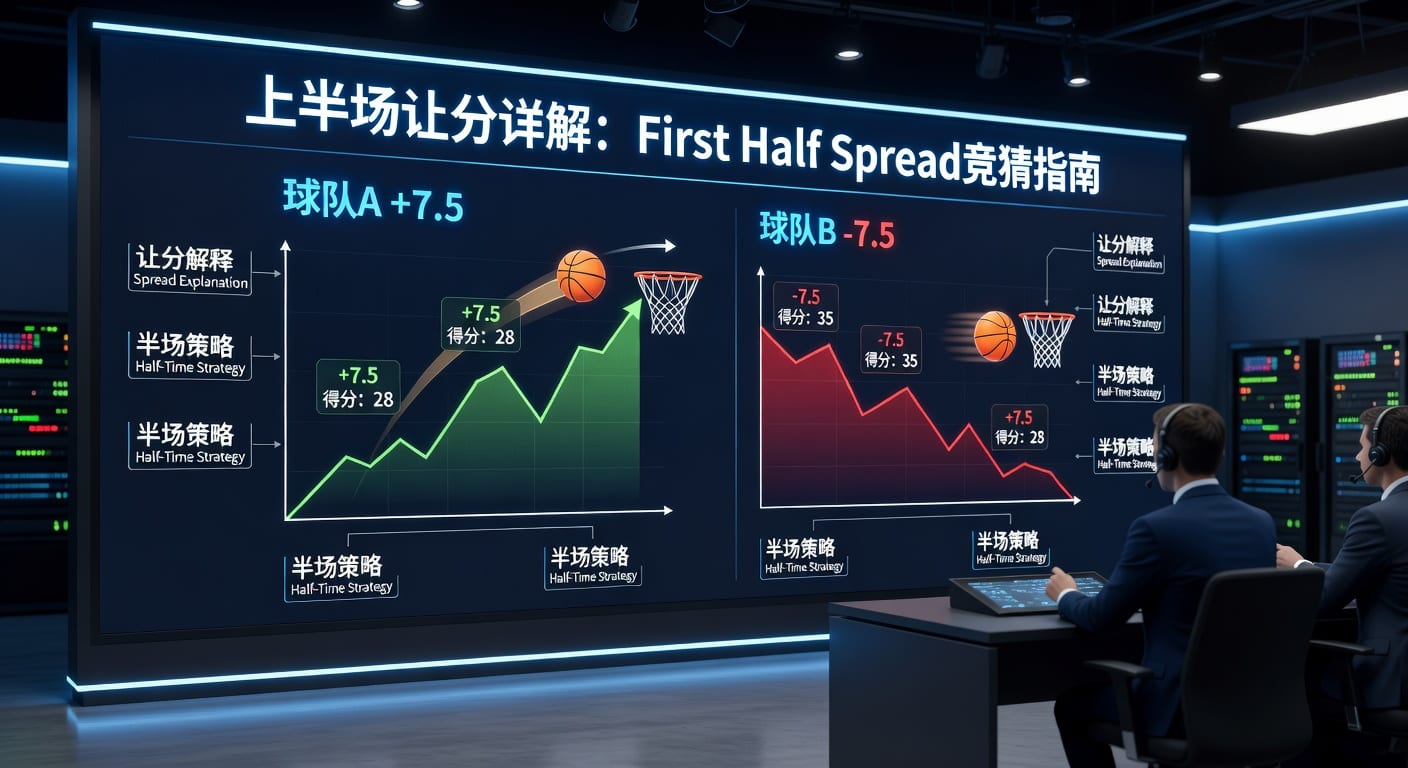 上半场让分 first half spread：投注技巧与实战解读