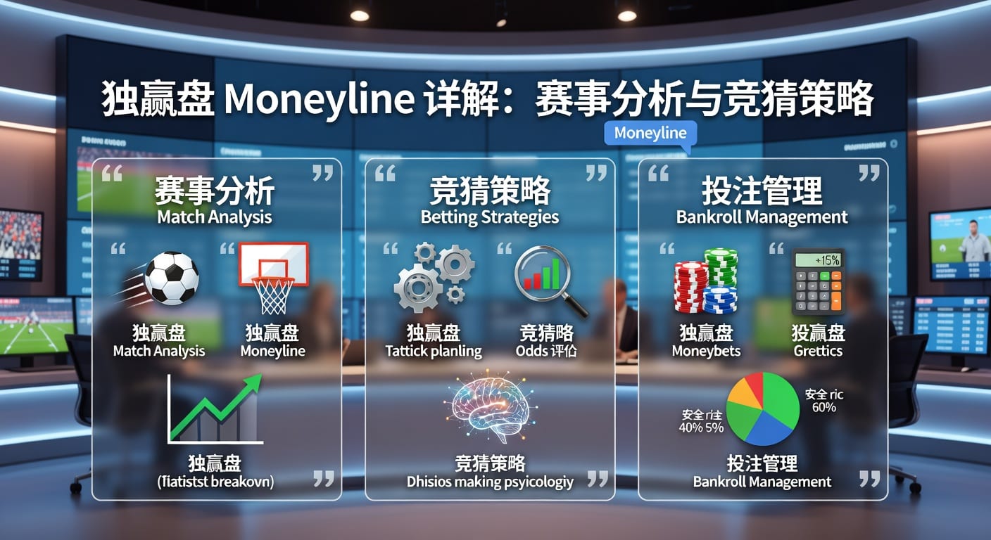 独赢盘 moneyline：胜负盘怎么看与实战判断