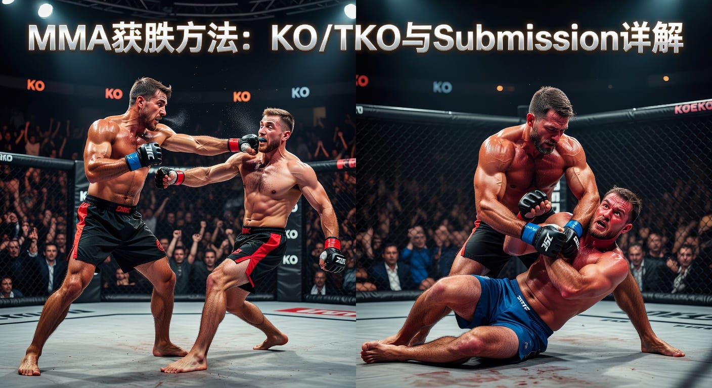 MMA方法 method of victory KO/TKO Submission：2026年世界杯投注