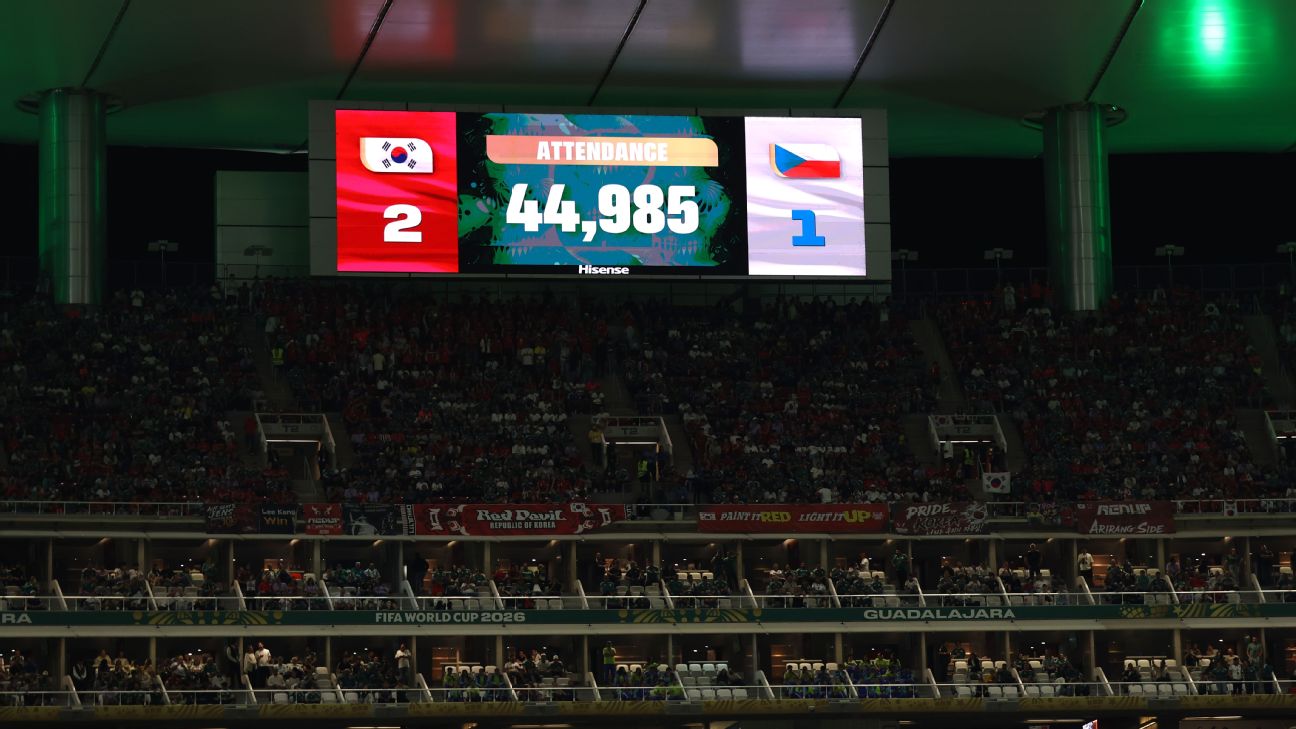 FIFA为世界杯韩国对捷克4.99万人上座数辩护：空座风波背后的数据逻辑